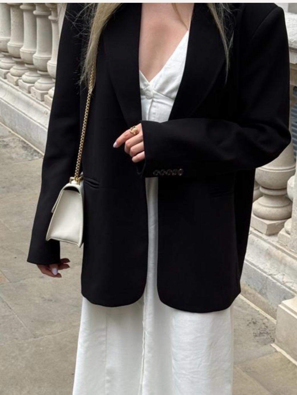 DISSH Westwood Black Oversized Boyfriend Blazer US 4